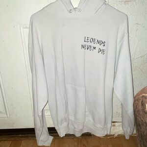 White JuiceWld Hoodie